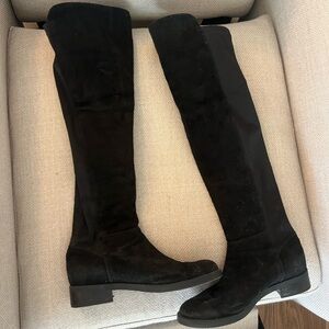 Blonde Tall Waterproof boots
